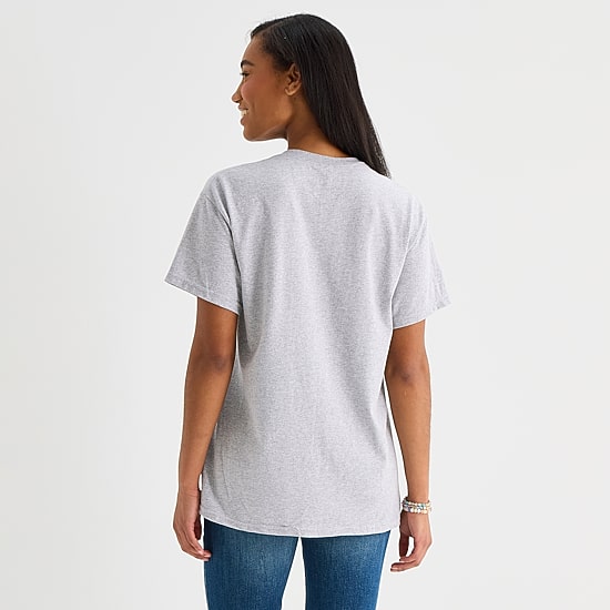 Jelly Roll Boyfriend Tee Womens Juniors Crew Neck Short Sleeve Loose Fit Graphic T-Shirt