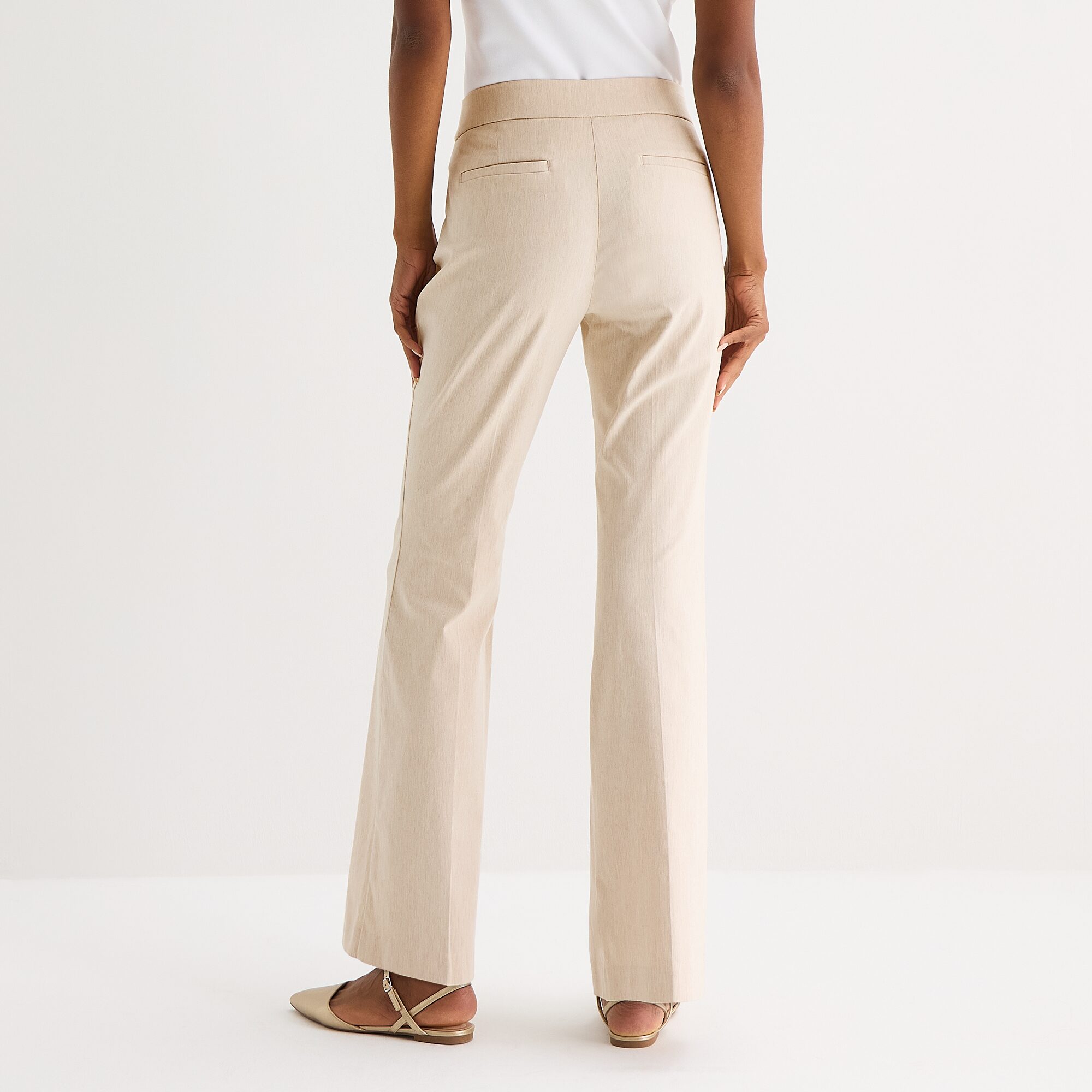 Liz Claiborne Lisa Womens Flare Pull-On Pant