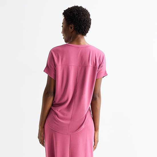 Stylus Womens Crew Neck Short Sleeve T-Shirt