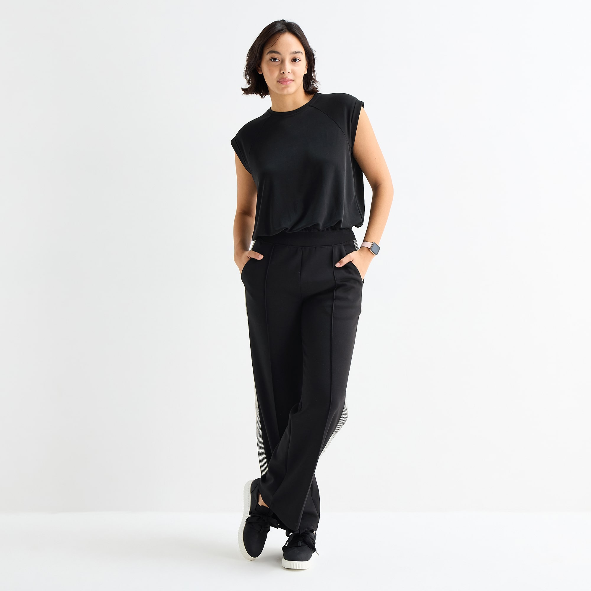 Stylus Womens Crew Neck Short Sleeve T-Shirt