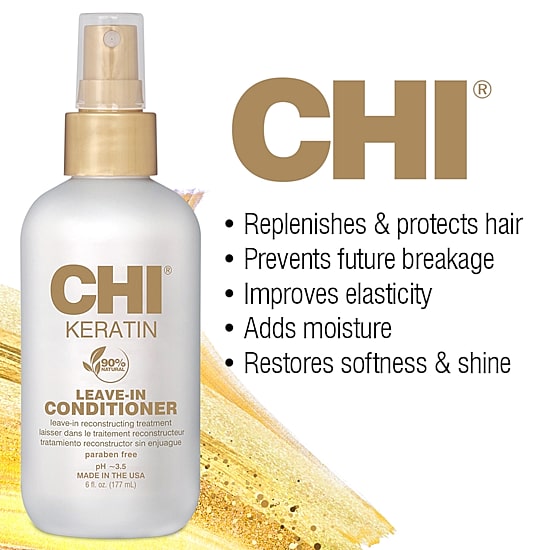 CHI® Keratin Leave-In Conditioner Hairspray - 6 oz.