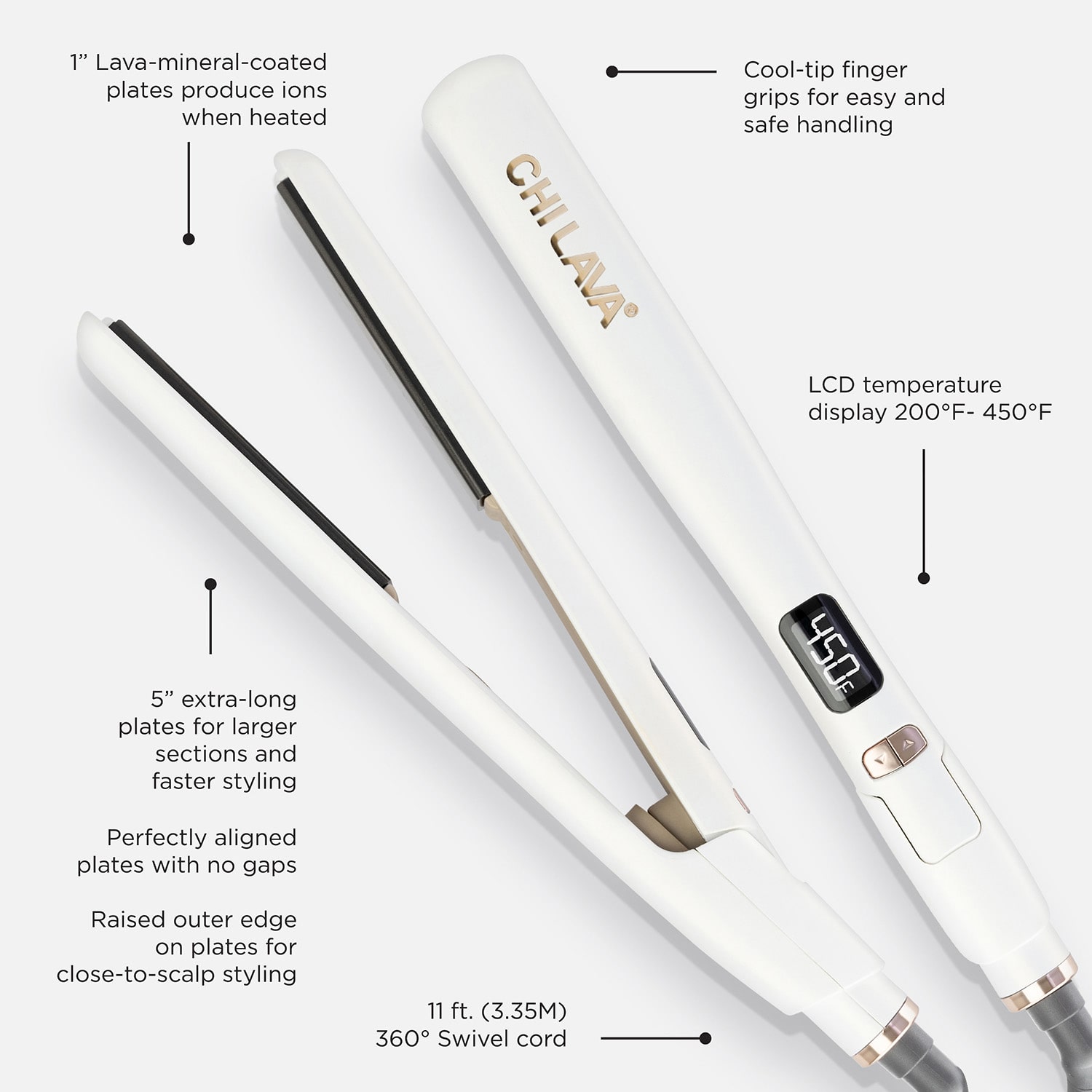 CHI Lava Hairstyling 1" Flat Iron