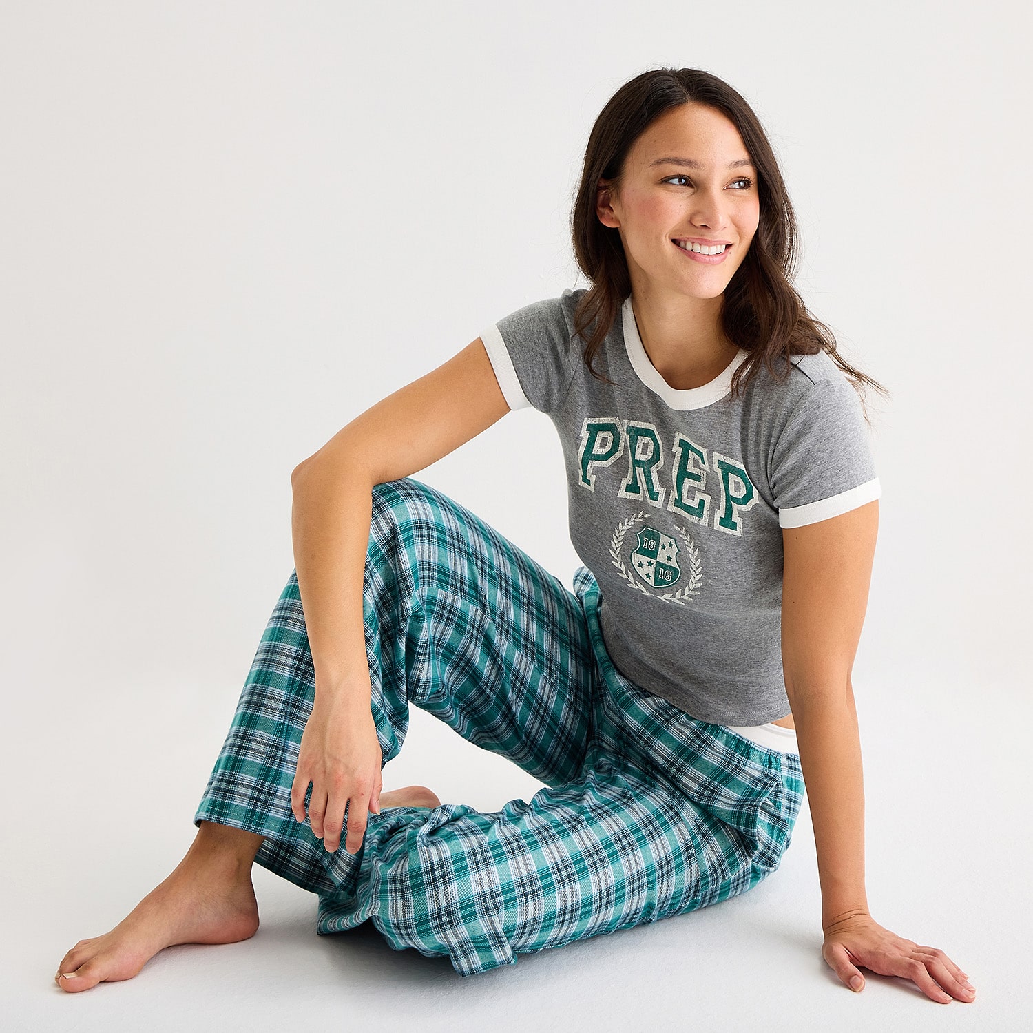 Arizona Body Womens Juniors Flannel Pajama Pants