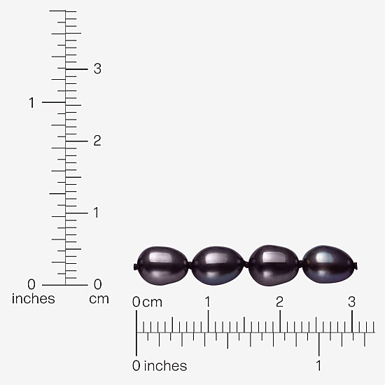 Limited Quantities! Womens Black 36 Inch Strand Necklace
