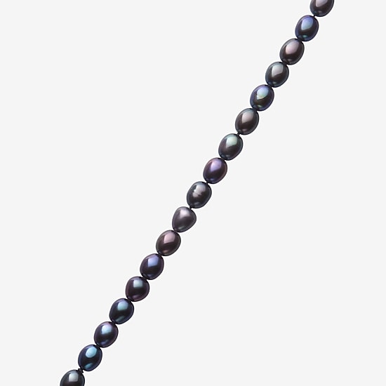 Limited Quantities! Womens Black 36 Inch Strand Necklace