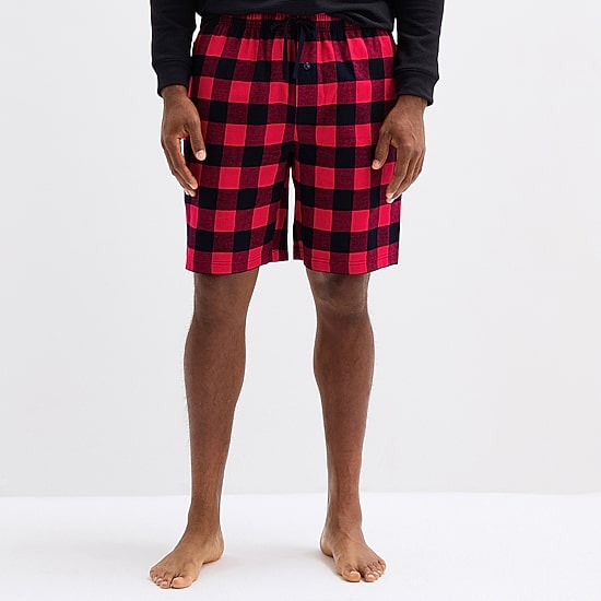 St. John's Bay Mens Flannel Pajama Shorts