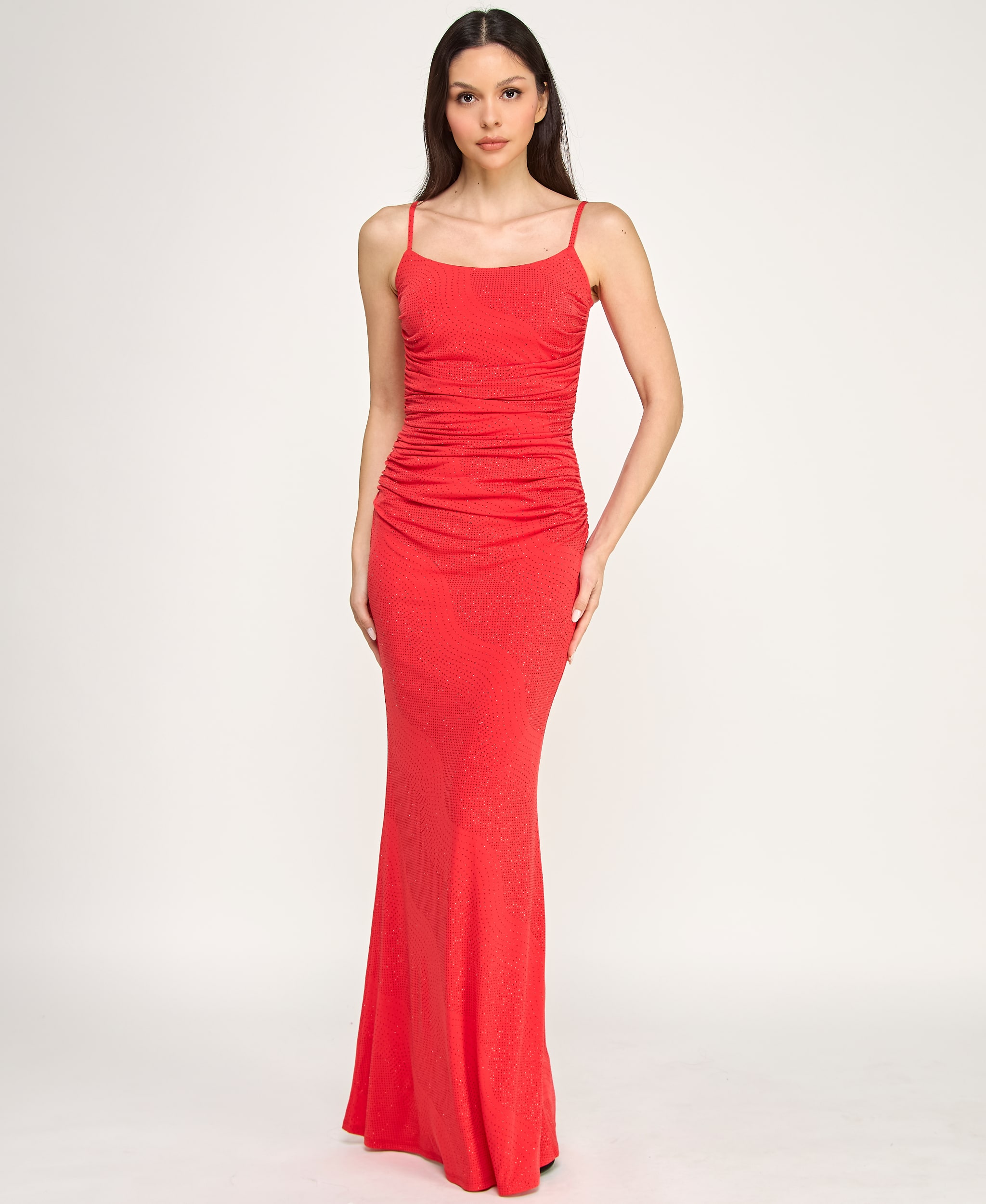 Trixxi Womens Juniors Square Neck Sleeveless Glitter Bodycon Dress