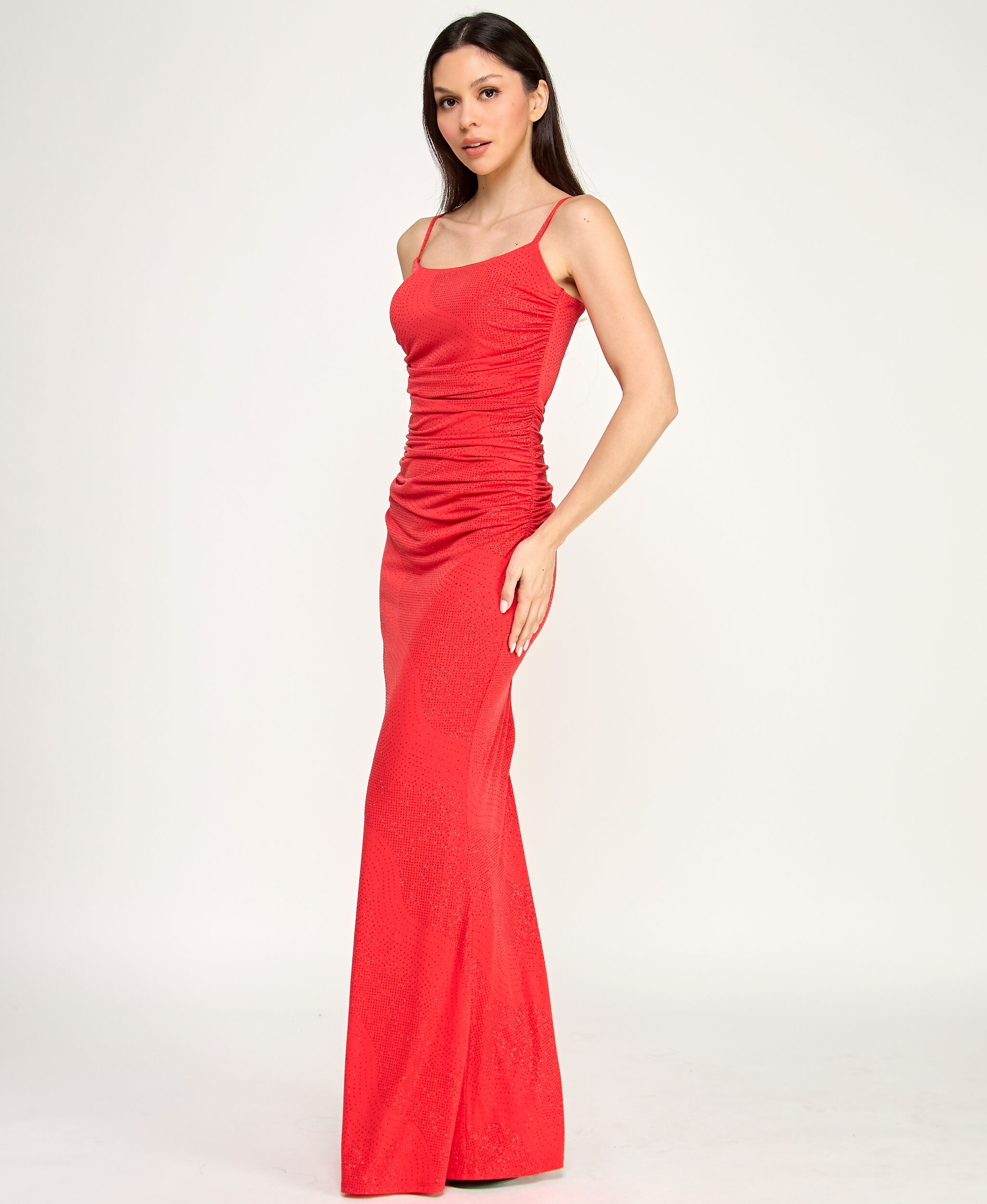 Trixxi Womens Juniors Square Neck Sleeveless Glitter Bodycon Dress