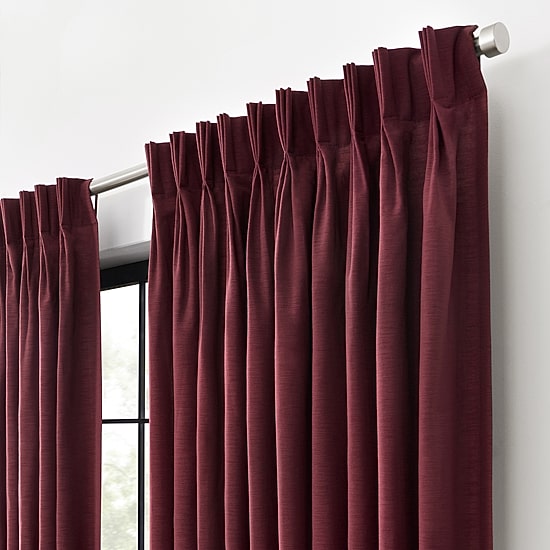 Waverly Serendipity Pinch Pleat Rod Pocket Light-Filtering Single Curtain Panel