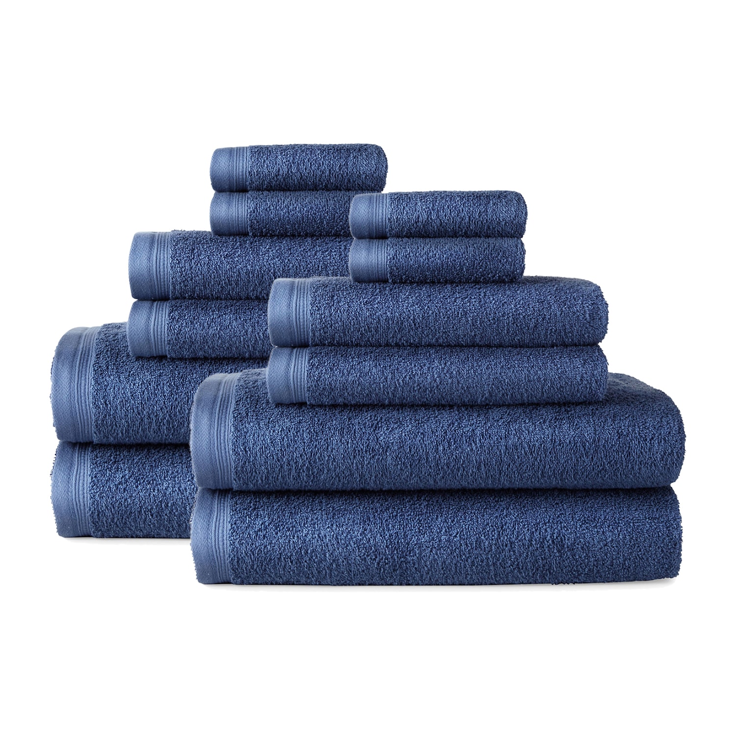 Home Expressions -pc. Solid Bath Towel Set