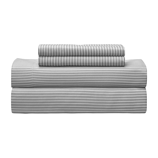Lanwood Home Xavier Stripe 8-pc. Midweight Comforter Set