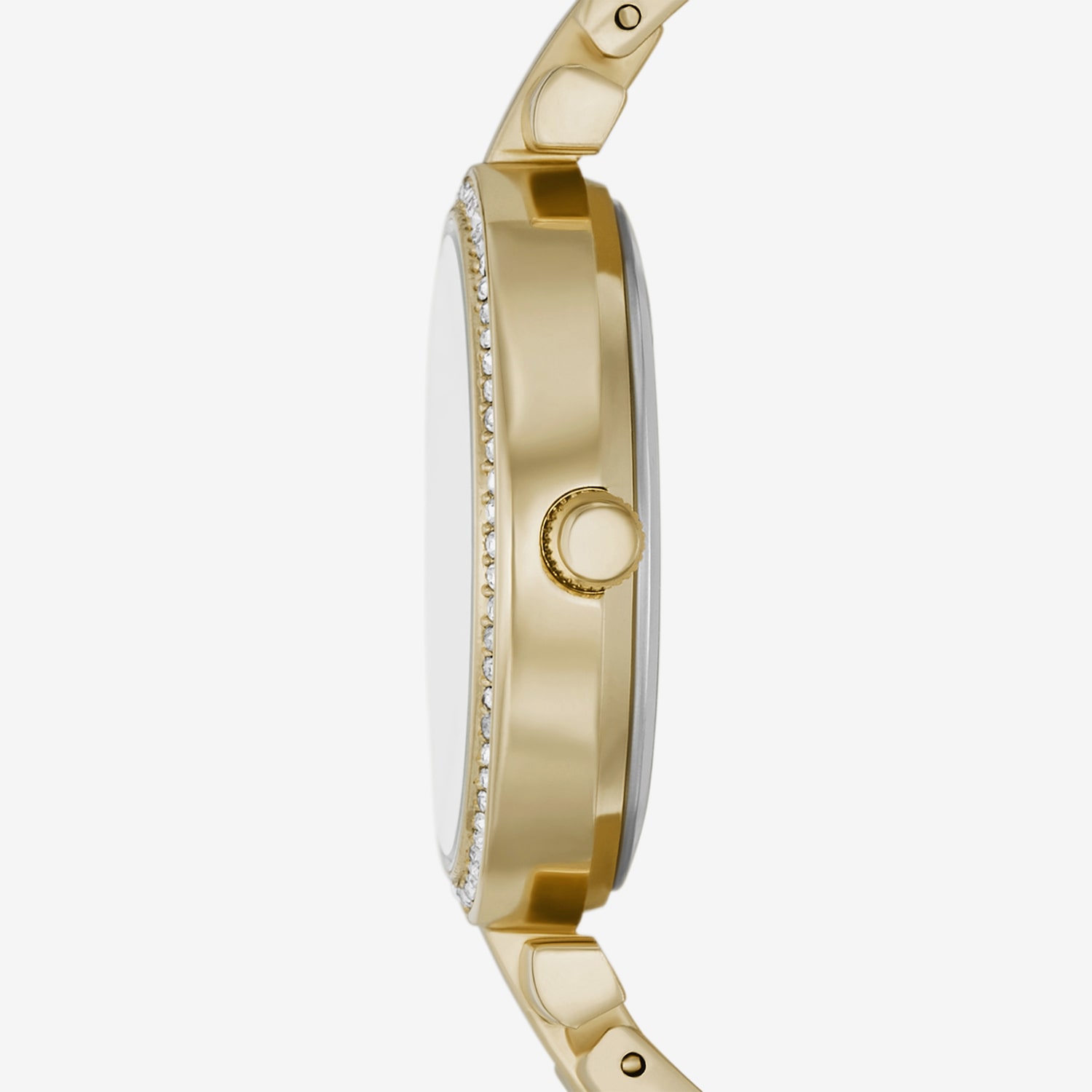 Geneva Womens Crystal Accent Gold Tone 2-pc. Watch Boxed Set Fmdjset067