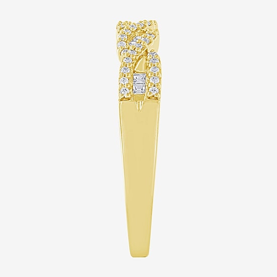 1/4 CT.T.W. Natural Diamond 10K Gold Anniversary Wedding Band