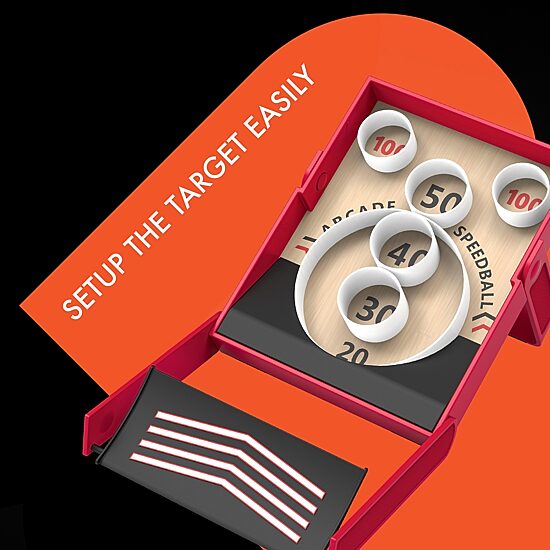 The Black Series Collapsible Retro-Style Speedball Game
