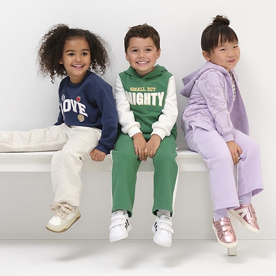 Okie Dokie Toddler & Little Unisex Wide Leg Regular Fit Fleece Pull-On Pant
