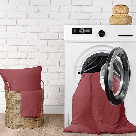 Vellux Moab Heathered Jersey Reversible Comforter