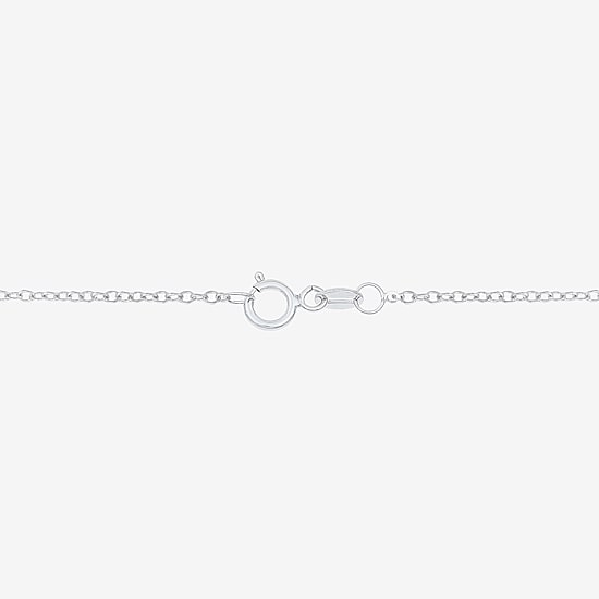 ( H-I/Si1-Si2 ) 2 CT. Lab-Grown Diamond 14K Gold Round 18 Inch Pendant Necklace