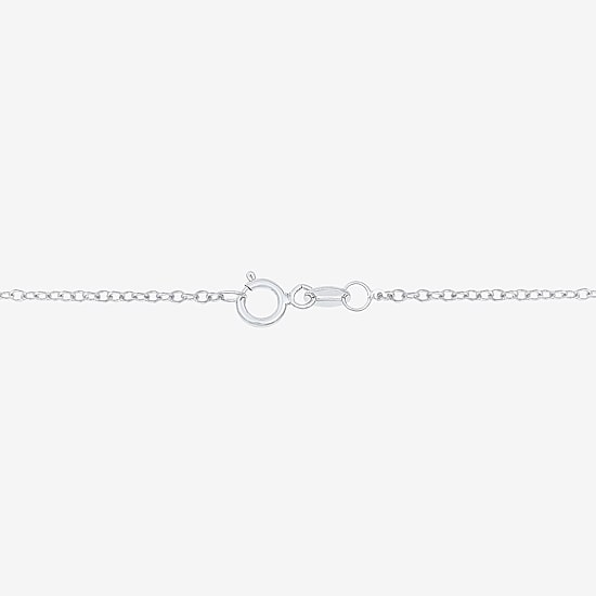  ( H-I/Si1-Si2 ) 2 CT. Lab-Grown Diamond 14K Gold Princess 18 Inch Pendant Necklace