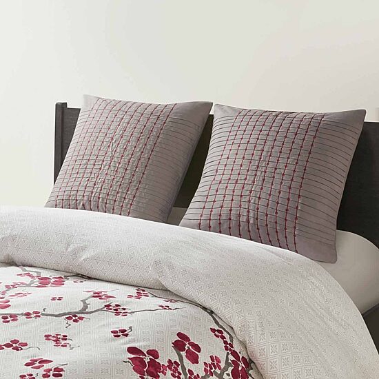 N Natori Cherry Blossom Euro Sham