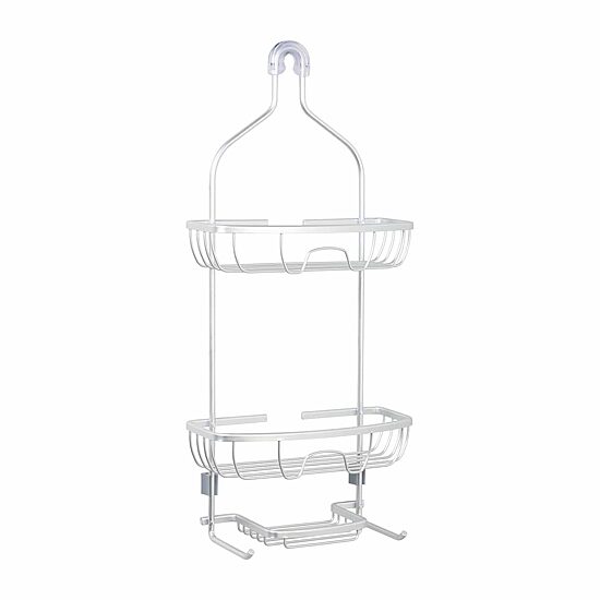 Zenna Home Never Rust Aluminum Over The Shower Caddy