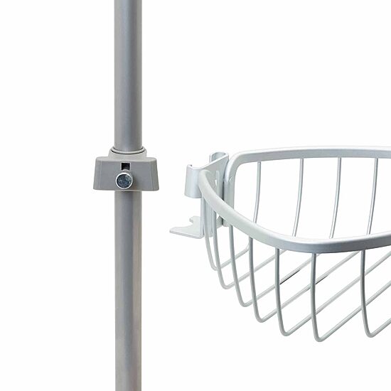 Zenna Home 3 Tier Aluminum Tension Pole Shower Caddy