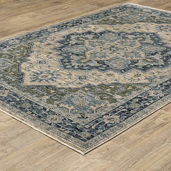 Covington Home Adeline Center Medallion Indoor Rectangular Accent Rug