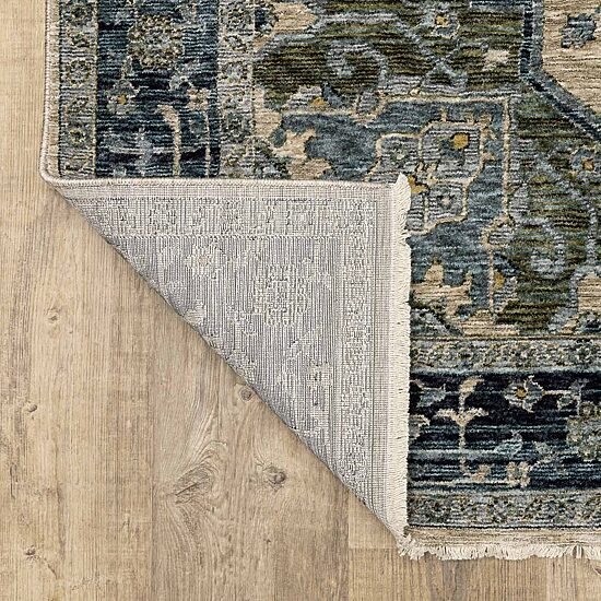 Covington Home Adeline Center Medallion Indoor Rectangular Accent Rug