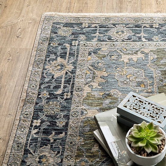 Covington Home Adeline Center Medallion Indoor Rectangular Accent Rug