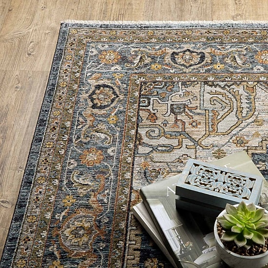 Covington Home Adeline Oriental Medallion Indoor Rectangular Accent Rug