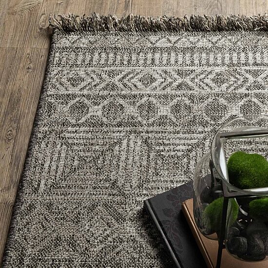 Covington Home Geneva Tribal Inspired 22"X90" Indoor Outdoor Rectangular Runner