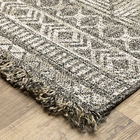 Covington Home Geneva Tribal Inspired 22"X90" Indoor Outdoor Rectangular Runner