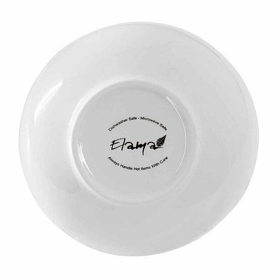 Elama Professional Kitchen 12-pc. Stoneware Salad Bowl