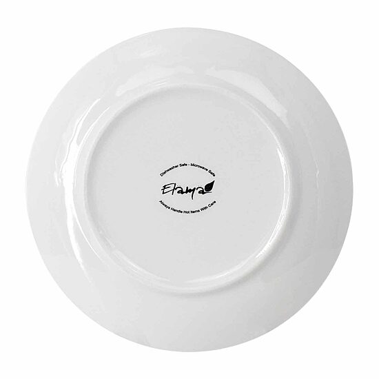 Elama Professional Kitchen 12-pc. Stoneware Salad Plate