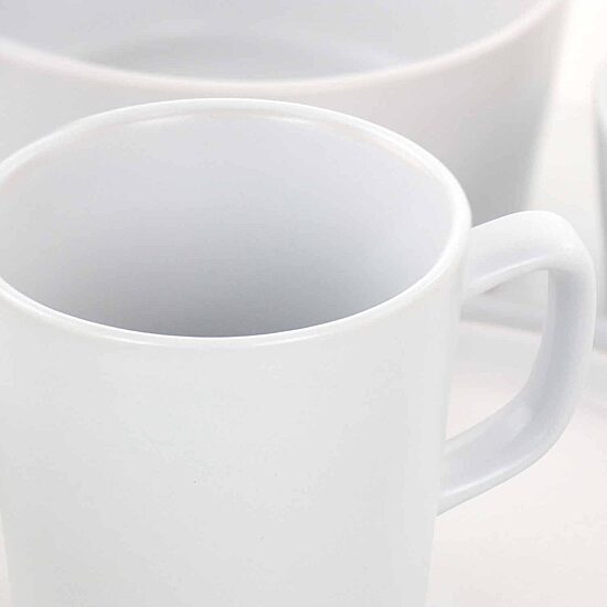 Elama Luxmatte 16-pc. Stoneware Dinnerware Set