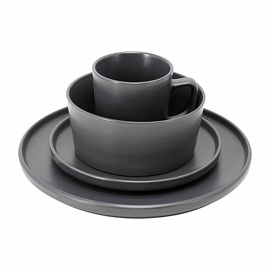 Elama Luxmatte 16-pc. Stoneware Dinnerware Set