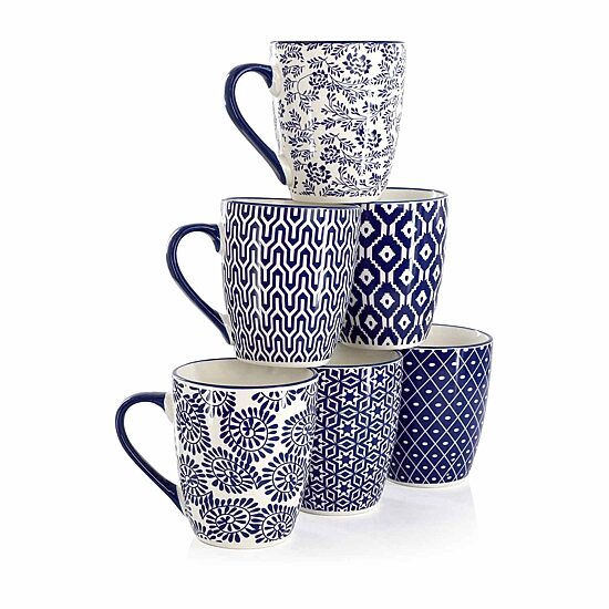 Elama Declan 6-pc. Stoneware Dinnerware Set
