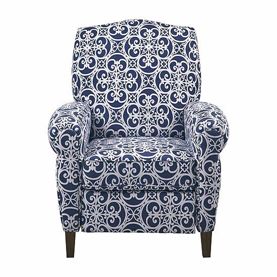 Madison Park Oscar Living Room Collection Roll-Arm Recliner
