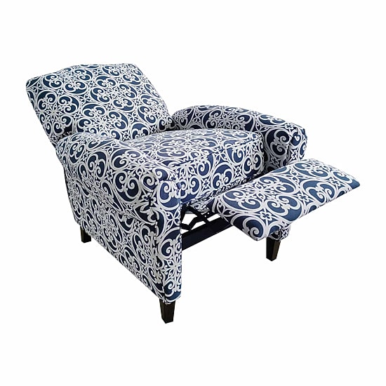 Madison Park Oscar Living Room Collection Roll-Arm Recliner