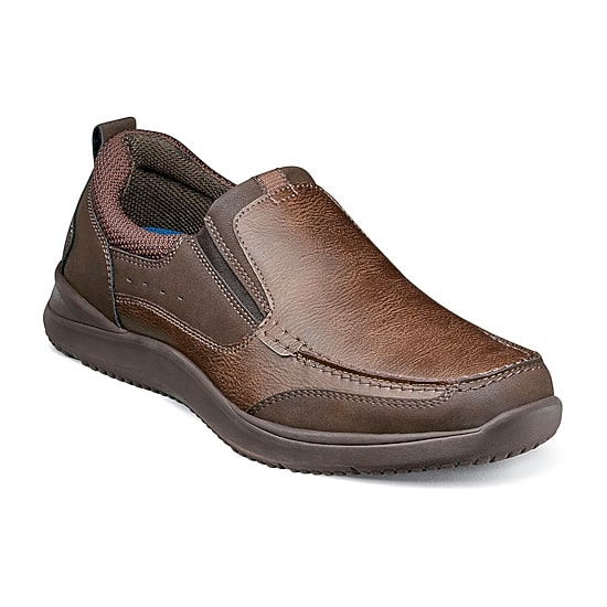 Nunn Bush Conway Mens Moc Closed Toe Slip-On Shoe