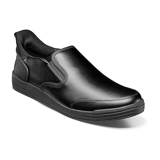 Nunn Bush Kore City Walk Work Ez Hands Free Mens Moc Closed Toe Slip-On Shoe