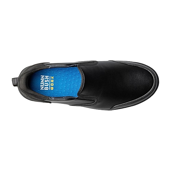 Nunn Bush Kore City Walk Work Ez Hands Free Mens Moc Closed Toe Slip-On Shoe