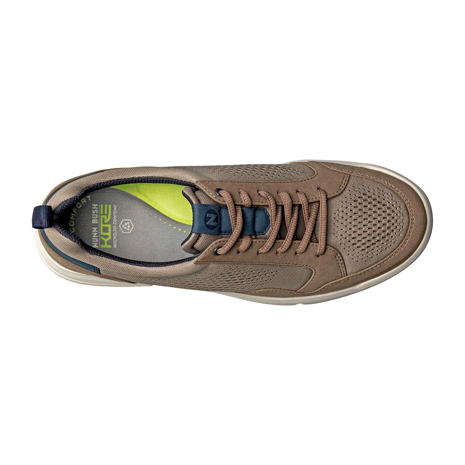 Nunn Bush Rally Mesh Sneaker Mens Moc Closed Toe Oxford Shoes