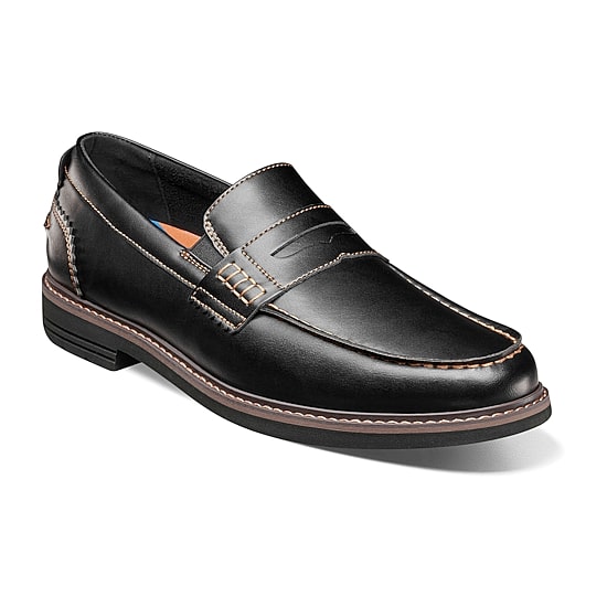 Nunn Bush Oslo Mens Moc Closed Toe Slip-On Shoe