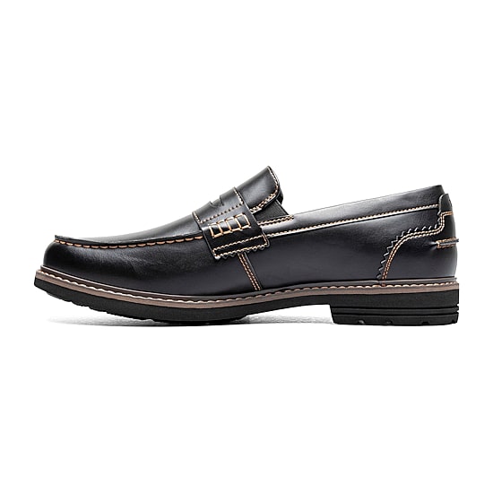 Nunn Bush Oslo Mens Moc Closed Toe Slip-On Shoe