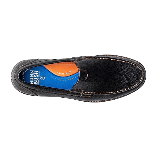 Nunn Bush Oslo Mens Moc Closed Toe Slip-On Shoe