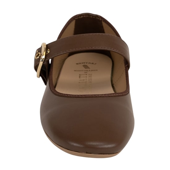 Italian Shoemakers Orla Womens Round Closed Toe Ballet Flats