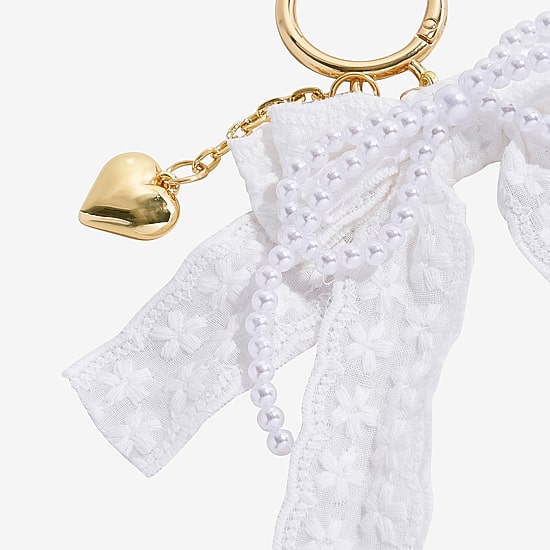 Arizona Gold Tone Bow Bag Charm