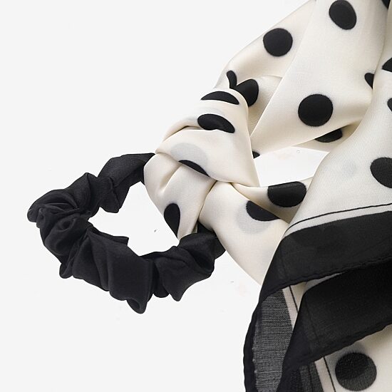 Bijoux Bar Polka Dot Hair Scarf