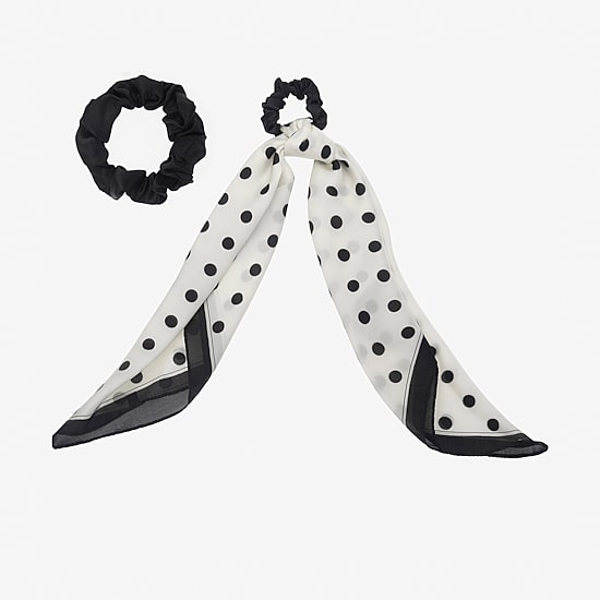 Bijoux Bar Polka Dot Hair Scarf