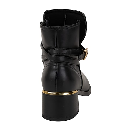 Italian Shoemakers Womens Vienna Block Heel Booties